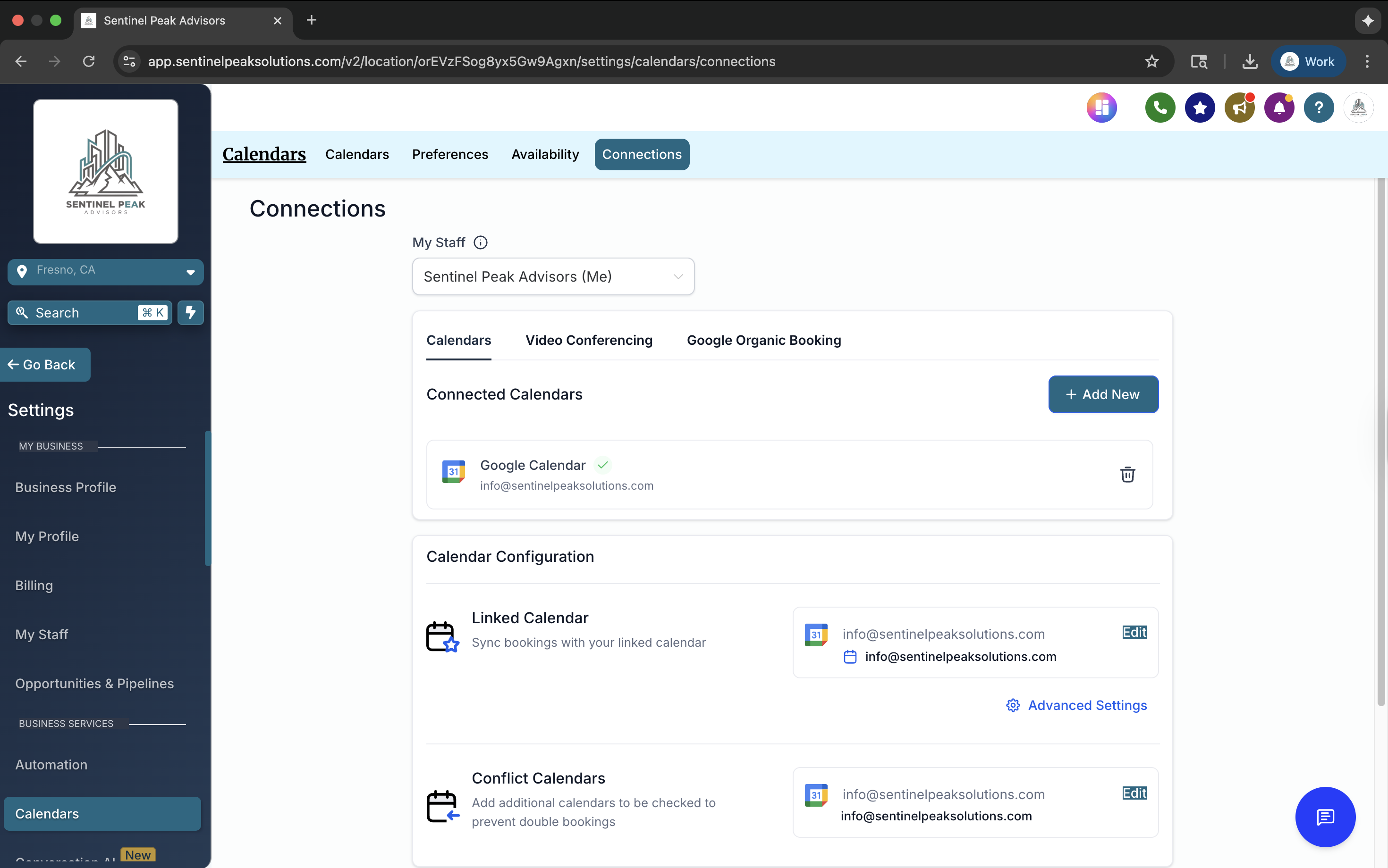 Calendar Integrations