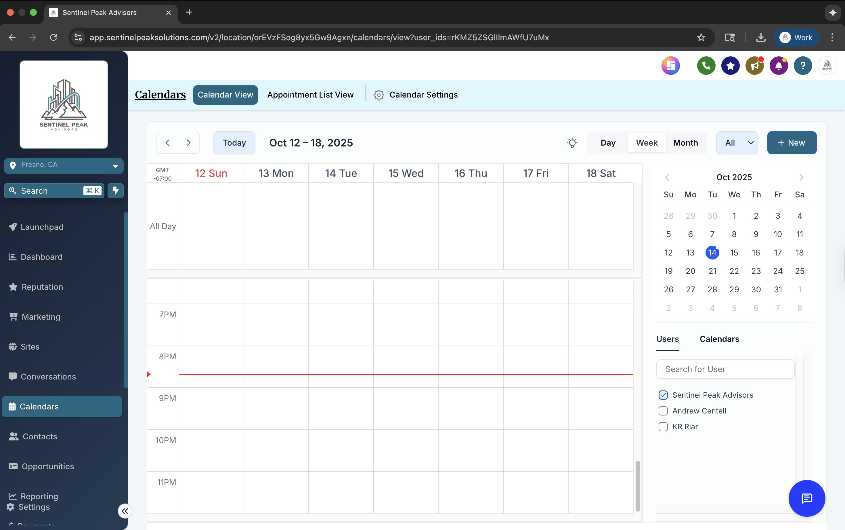 Calendar Booking System